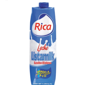 LECHE LISTAMILK RICA 1 LITRO 12/1