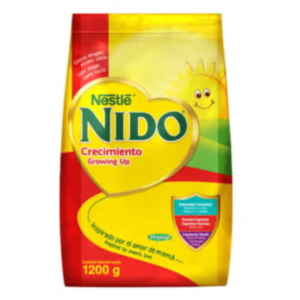 LECHE NIDO CRECIMIENTO PREBIO BOLSA 6/1 2.0KG