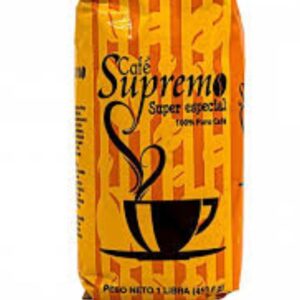 CAFE SUPREMO MOLIDO 1LB  20/1