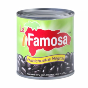 HABICHUELA NEGRA LA FAMOSA 8 OZ 24/1