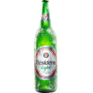 CERVEZA PRESIDENTE JUMBO LIGHT 33.8 OZ 12/1