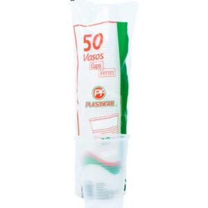 VASOS PLASTICOS 10 ONZAS 50/1 PLASTICAM