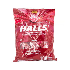 MENTA HALLS ROJA CHERY LYPTUS 30/100