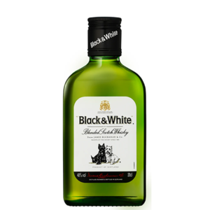 WHISKY BLACK & WHITE CHATA 350ML 24/1