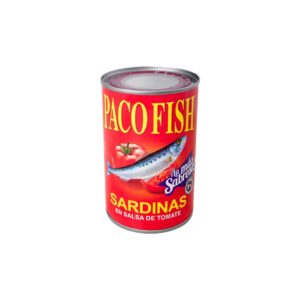 SARDINAS PACO FISH SALSA TOM 15 ONZ 24/1