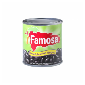 HABICHUELA NEGRA LA FAMOSA 8 OZ 24/1