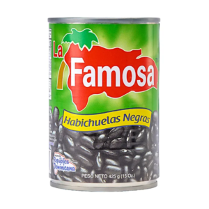 HABICHUELA NEGRA LA FAMOSA 15 OZ 24/1