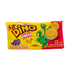 GALLETA DINO FRESA 18X12 48G