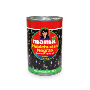 HABICHUELAS NEGRA MAMA 15 OZ 24/1
