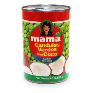 GUANDULES CON COCO MAMA 15 OZ 24/1