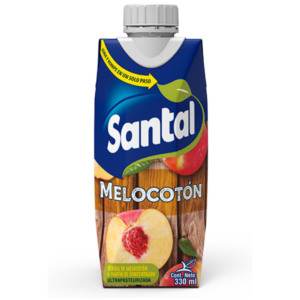 JUGO SANTAL MELOCOTON 330ML 18/1