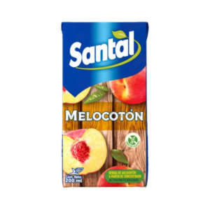 JUGO SANTAL MELOCOTON 200ML 24/1