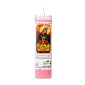 VELONES ALTAGRACIANO CON IMAGEN ROSADO 12/1