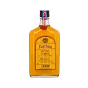 WHISKY KINGS LABEL CUADRADO DOR. 24/1 350 ML