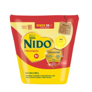 LECHE NIDO CRECIMIENTO PREBIO BOLSA 6/1 2.0KG