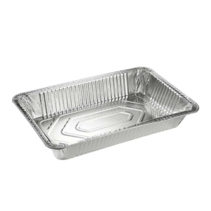 BANDEJAS DE ALUMINIO RETANGULAR (MED) 50/1