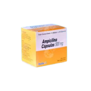 MEDICAMENTO AMPICILINA 500MG SAAD 10X10