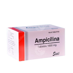 MEDICAMENTO AMPICILINA 1000 MG 10X10